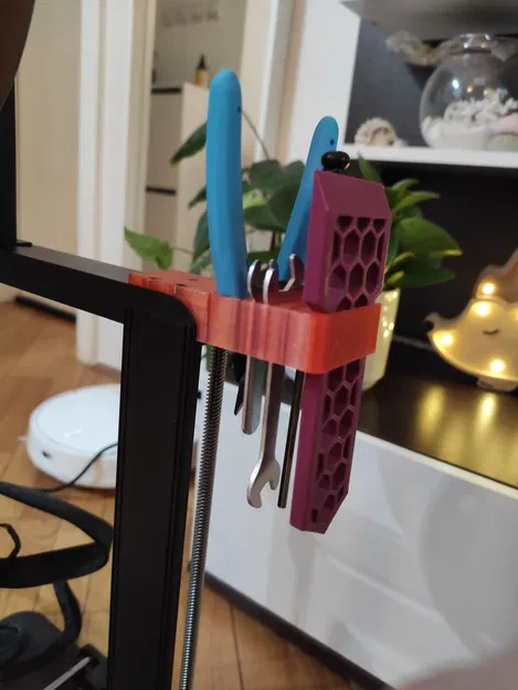 Khay gắn dụng cụ và HexScraper cho máy in 3D Ender-3 V3 SE - Image 3