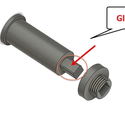 Giá treo cuộn nhựa bên hông cho máy in 3D Creality K1 tiện lợi