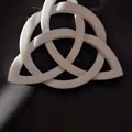 Mô hình trang trí Triquetra Knot - Nút thắt ba ngôi phong cách Celtic - Thumbnail 1