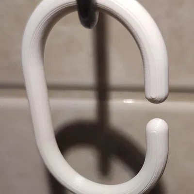 Móc treo rèm phòng tắm/nhà vệ sinh