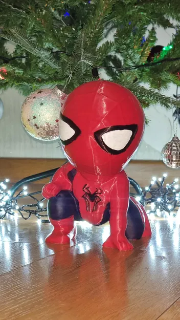 Mô hình ống heo tiết kiệm hình Spider-Man in 3D độc đáo - Image 1