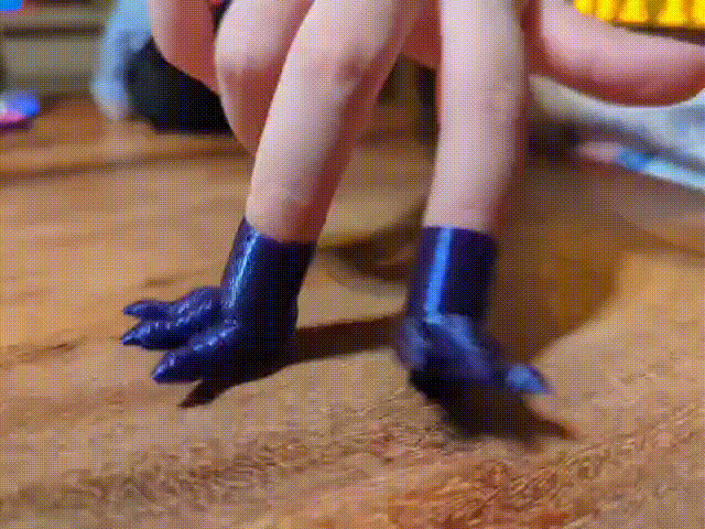 Bàn chân quái vật (dành cho ngón tay) - Image 2