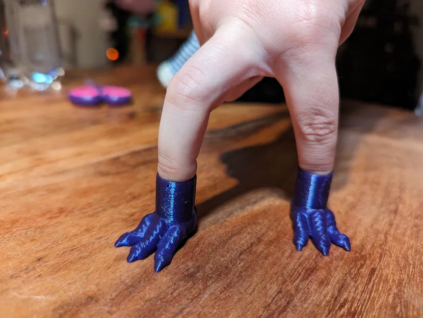 Bàn chân quái vật (dành cho ngón tay) - Image 4