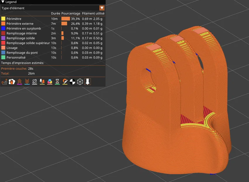 Ngàm chuyển đổi 1/4 inch sang GoPro mount cho chân đế tripod - Image 2