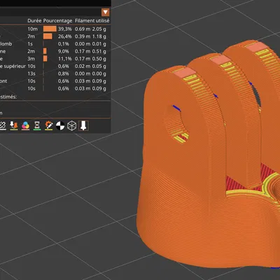 Ngàm chuyển đổi 1/4 inch sang GoPro mount cho chân đế tripod