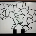 Bản đồ Ukraine phân chia theo vùng - Thumbnail 1