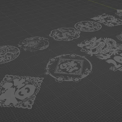 16 Mẫu Decal phong cách Trung Hoa