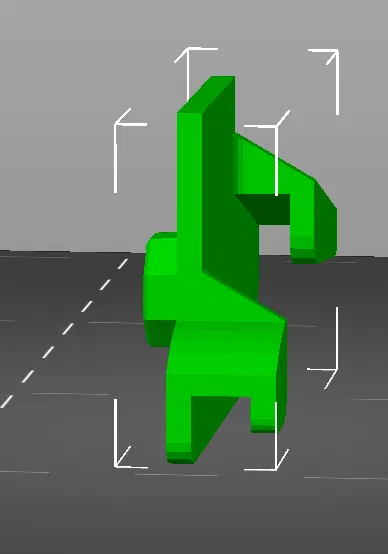 Giá treo thước kẹp (Caliper Holder) cho hệ thống Multiboard - Image 3