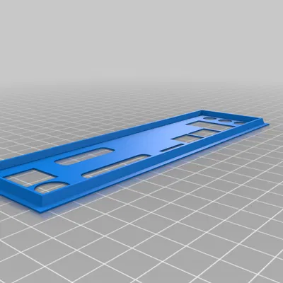 Miếng Chặn Cổng I/O Cho Mainboard ASRock B450M Pro4 - Tự In 3D