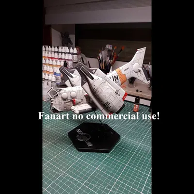 Mô hình VTOL NERV từ Neon Genesis Evangelion