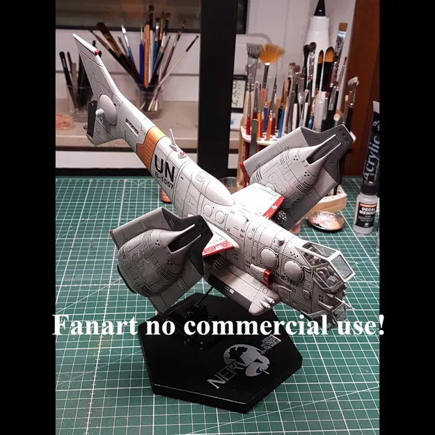 Mô hình VTOL NERV từ Neon Genesis Evangelion - Image 2