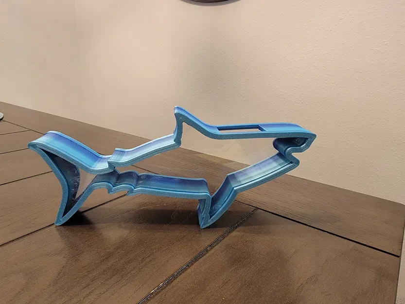 Giá trưng bày răng cá mập hình cá mập - Image 1