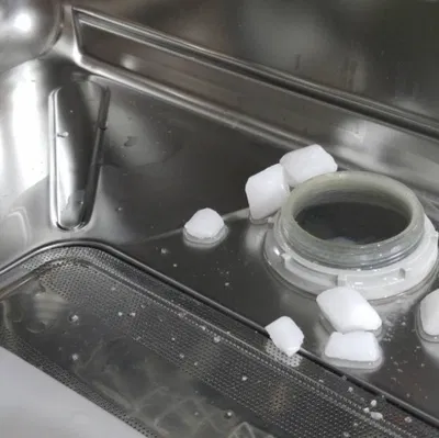 Phễu đổ muối cho máy rửa bát
