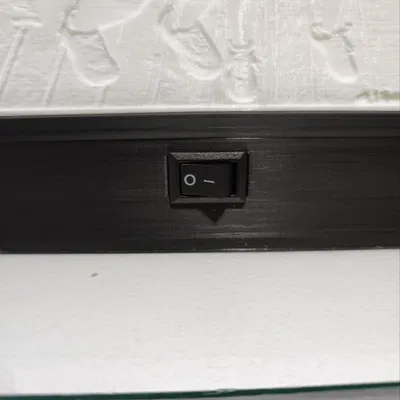 Khối lập phương 4 mặt litophane dùng pin