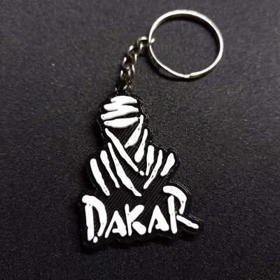 Móc khóa Dakar: Phụ kiện 3D ấn tượng cho tín đồ mê xe địa hình