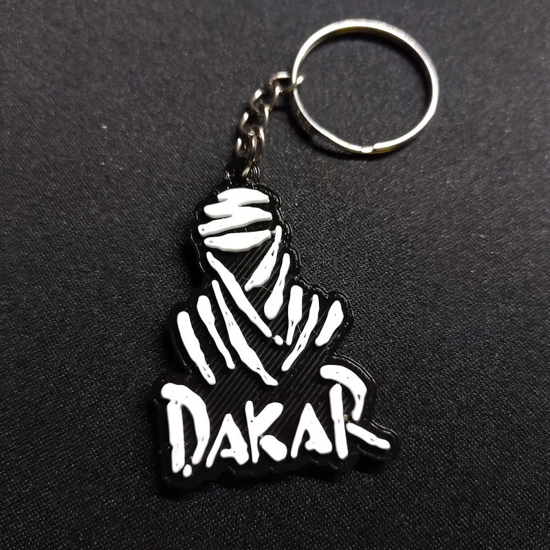 Móc khóa Dakar: Phụ kiện 3D ấn tượng cho tín đồ mê xe địa hình