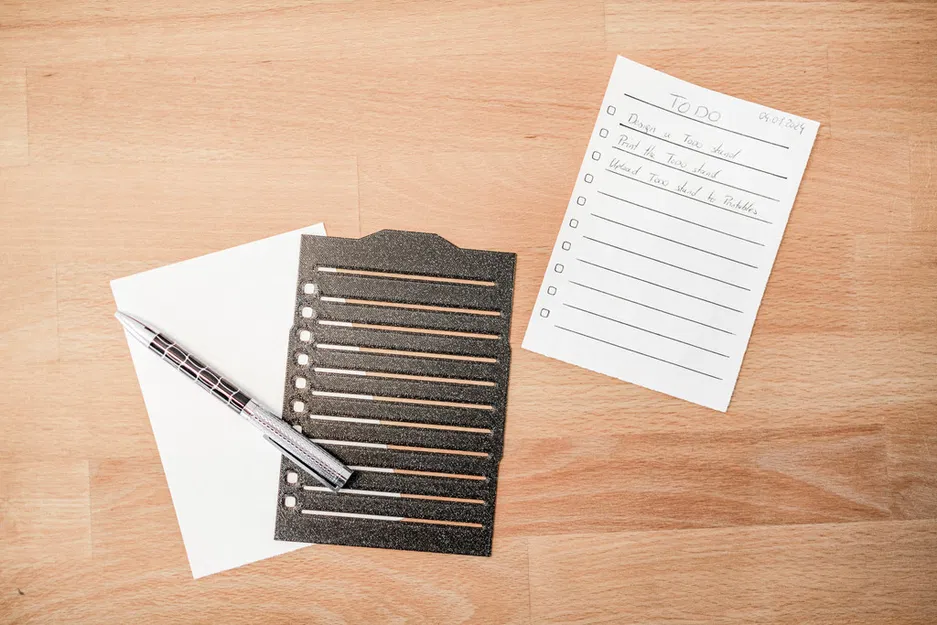 Kệ để giấy ToDo A6 - Lấy cảm hứng từ Ugmonk Analog - Image 4