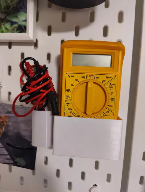 Giá đỡ đồng hồ vạn năng cho bảng IKEA SKÅDIS - Image 1