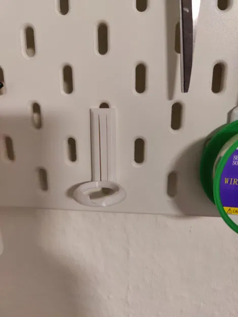 Giá đỡ ống hút chì 20mm cho bảng Skadis/ SKÅDIS - Image 2