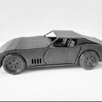 Mô hình xe ô tô in-in-place (print-in-place)