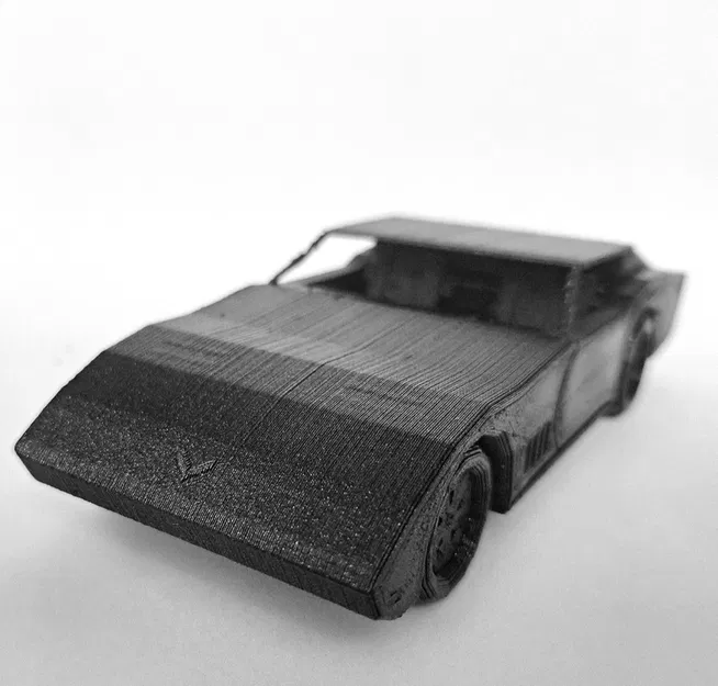 Mô hình xe ô tô in-in-place (print-in-place) - Image 2