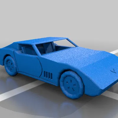 Mô hình xe ô tô in-in-place (print-in-place)