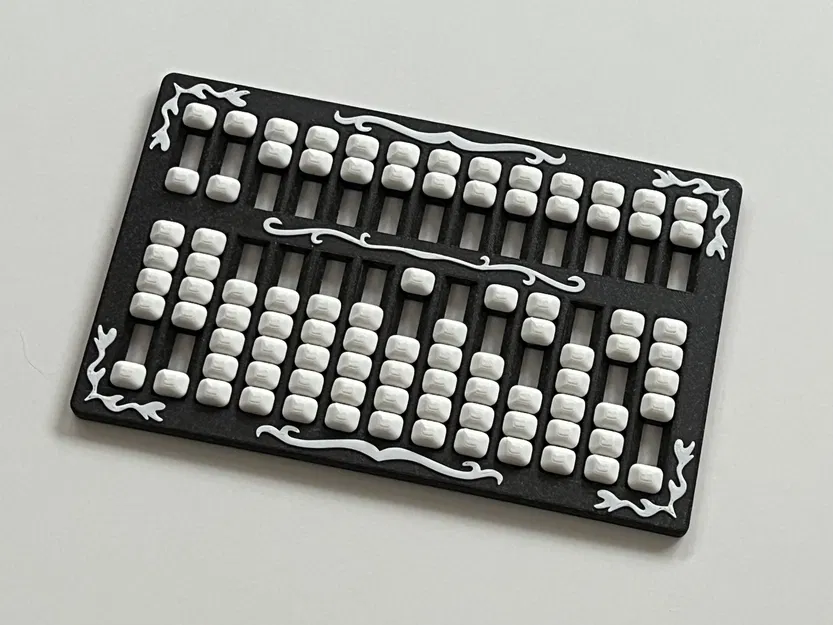 Bàn Tính Kiểu Trung Hoa In-in-Place (Suanpan) - Image 3