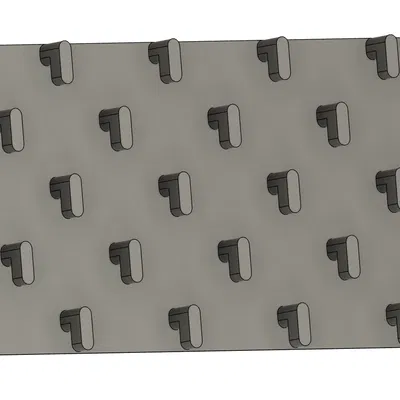 Mẫu Peg/Móc cài bảng Skadis tùy chỉnh (Parametric) trên Fusion 360