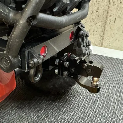 Cản sau Axial SCX6 Honcho kèm giá gắn Trailer Hitch