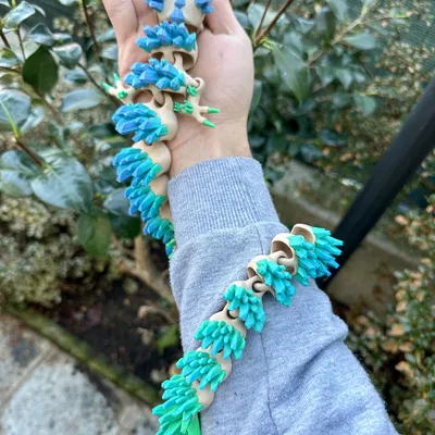 Mô hình Rồng Pha Lê Đá linh hoạt (Articulated Rock-Crystal Dragon)