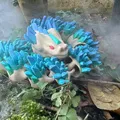 Mô hình Rồng Pha Lê Đá linh hoạt (Articulated Rock-Crystal Dragon) - Thumbnail 3