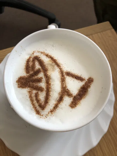 Bộ khuôn tạo hình cà phê Coffee Stencils v3 - In 3D nghệ thuật - Image 1