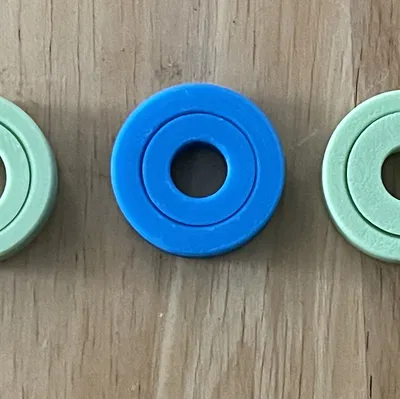 Bộ Cuộn Lại Cuộn Nhựa Filament Tuyệt Vời - Sử Dụng Vòng Bi 608RS2 Có Thể In Được