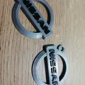 Móc khóa logo Nissan in 3D tinh tế và sắc nét - Thumbnail 2