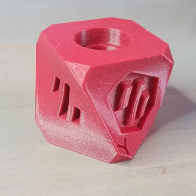 Mô hình trang trí Twisted Voron Cube - In 3D cực chất