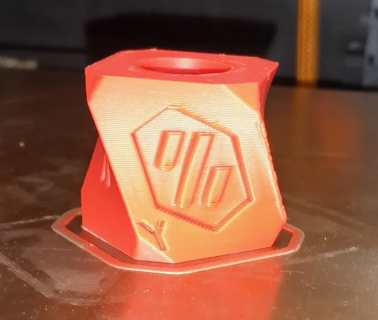 Mô hình trang trí Twisted Voron Cube - In 3D cực chất - Image 3