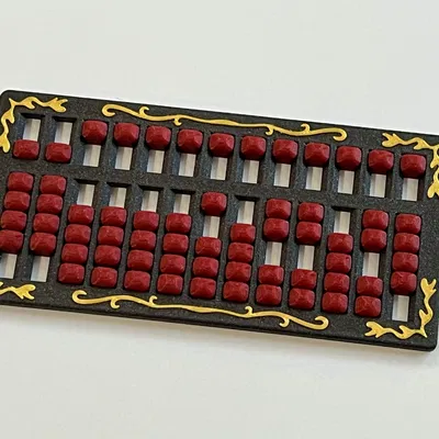 Bàn tính Nhật Bản (Soroban) in Print-in-Place