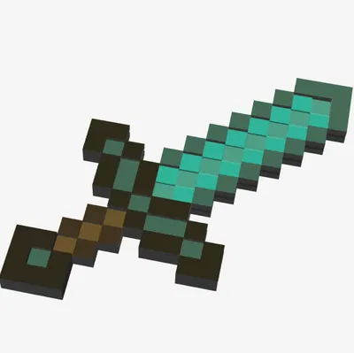 Kẹp sách thanh kiếm Diamond Minecraft (Minecraft Diamond Sword Bookmark)