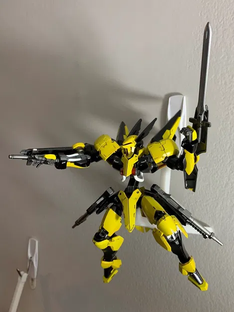 Đế trưng bày Gunpla treo tường (Wall-mount Gunpla base) - Image 1