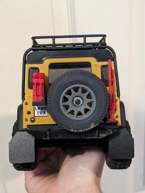 Bộ ngàm chắn bùn sau cho TRX-4M Defender - Image 2