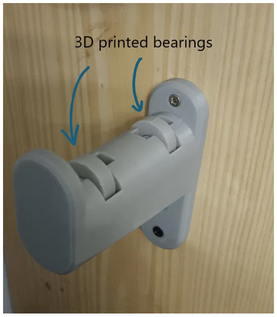 Giá treo cuộn nhựa gắn tường cho máy in 3D - Image 3