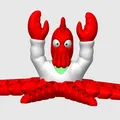 Mô hình Dr. Zoidberg cử động đa sắc (Octo-Zoid Multicolor) - Thumbnail 1