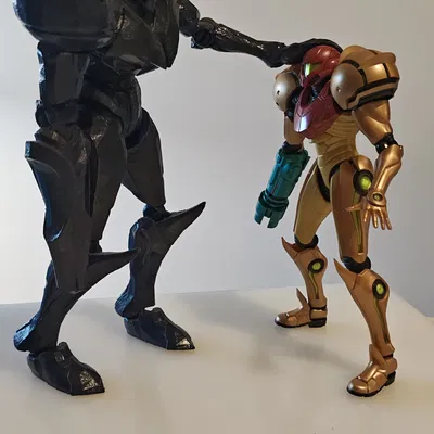 Dark Samus (MP3 - SSBU) - Mô hình khớp nối