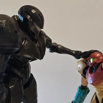 Dark Samus (MP3 - SSBU) - Mô hình khớp nối