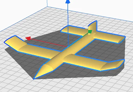 Mô hình máy bay lượn Glider Toy - File in 3D nhanh gọn, giải trí - Image 1