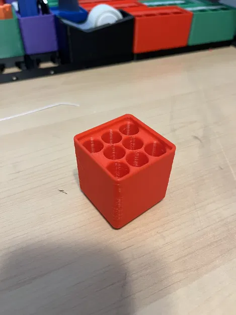 Khay đựng bút Gridfinity 1x1x6 - Sắp xếp bàn làm việc gọn gàng - Image 2