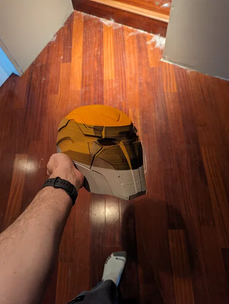 Mô hình Mũ bảo hiểm Red Hood (Injustice) cho Cosplay chất lượng - Image 1