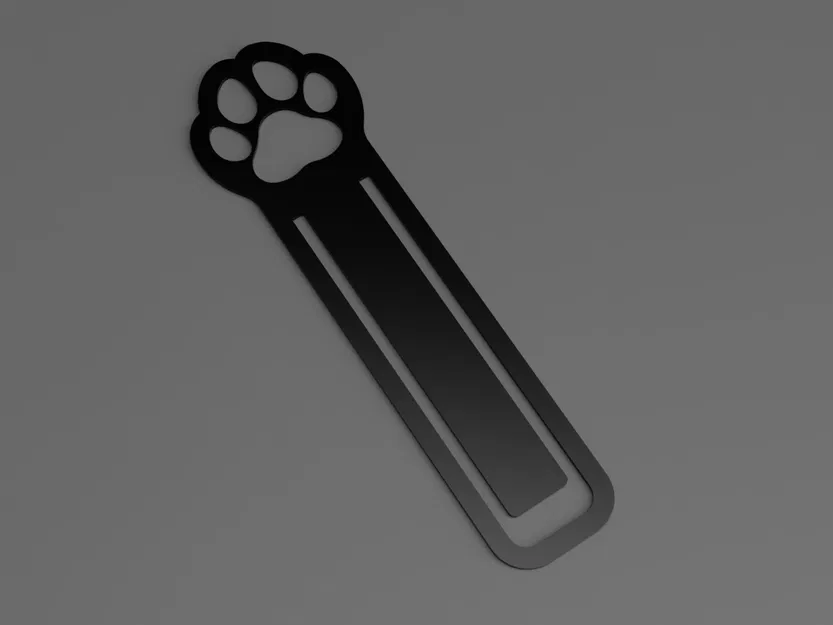 Kẹp Sách Hình Dấu Chân Chó - Dog Paw Bookmark - Image 2