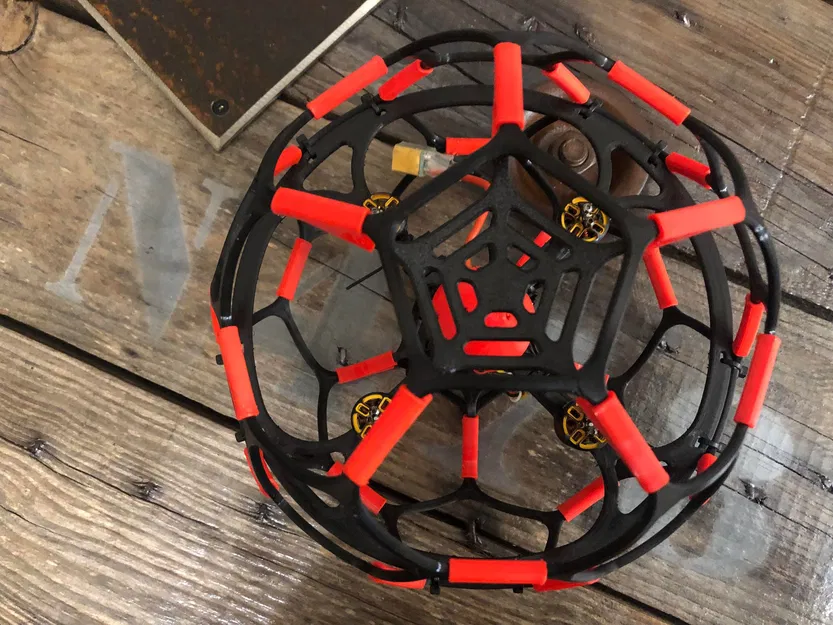 Bộ khung in 3D Drone Soccer 200 bảo vệ chuyên dụng - Image 3