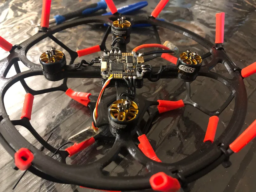 Bộ khung in 3D Drone Soccer 200 bảo vệ chuyên dụng - Image 4